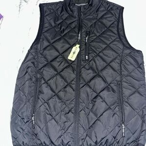 Free Country Men's Dark Quilted Vest